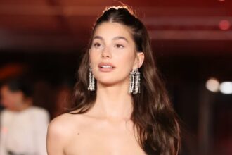 Elegant wedding guest hairstyles including a braided bun, soft waves and a sleek ponytail for summer weddings
