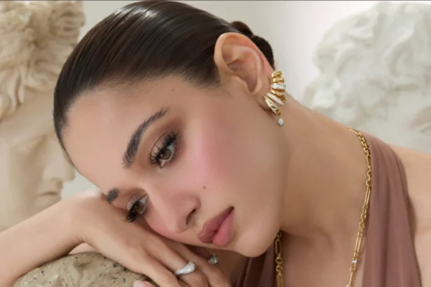 Tamannaah Bhatia wears sculptural gold jewellery from TFJ #MoldedByTFJ collection