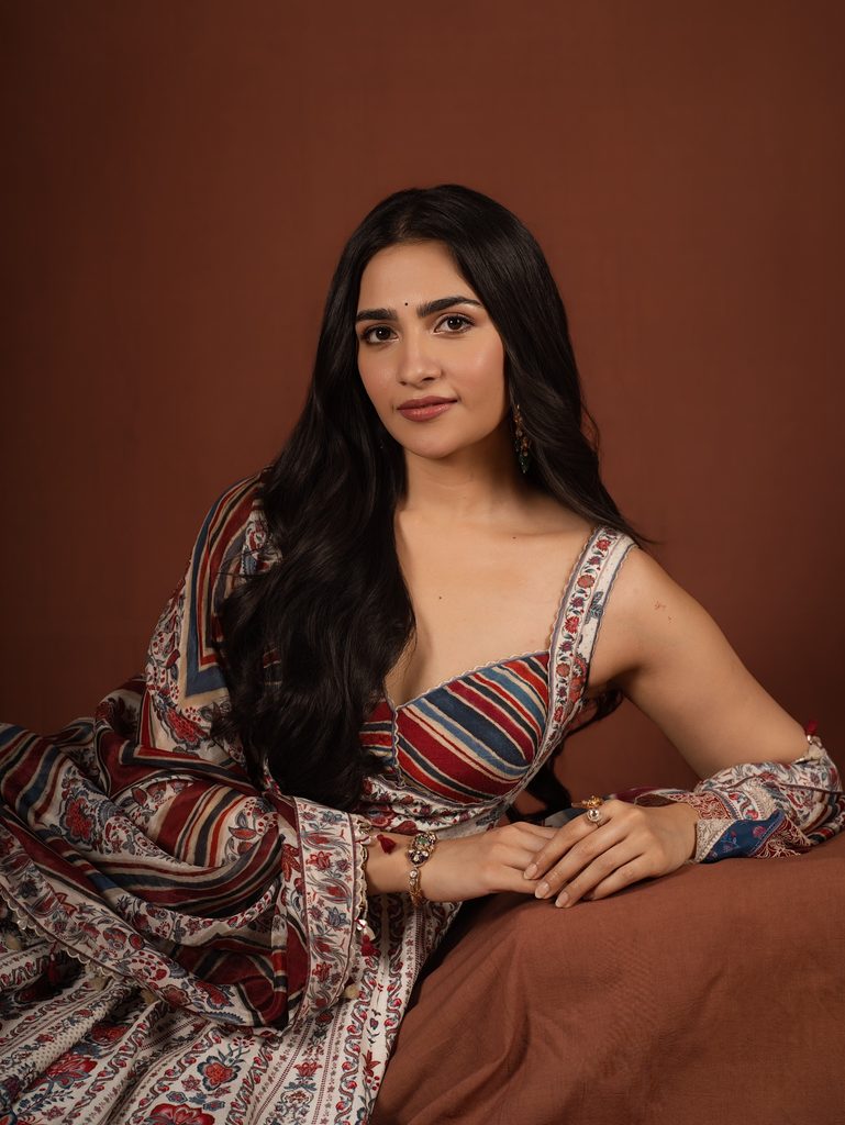 Rukmini Vasanth Redefines Heritage Glamour in a Printed Karan Torani Ensemble 12 694793644 18586736677006854 4298559243129204094 n Hunterfly Style Rukmini Vasanth's Karan Torani Look Is All About Print and Movement