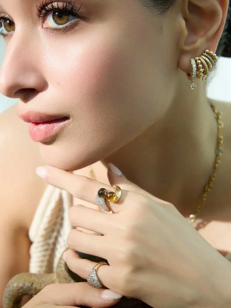 Sculptural Elegance: Tamannaah Bhatia Highlights the Tactile Beauty of TFJ’s #MoldedByTFJ Collection 14 742103550 17898352647508416 1590562267932021313 n 11zon Hunterfly Style Citrine and Smoky Topaz Bring Earthy Colour