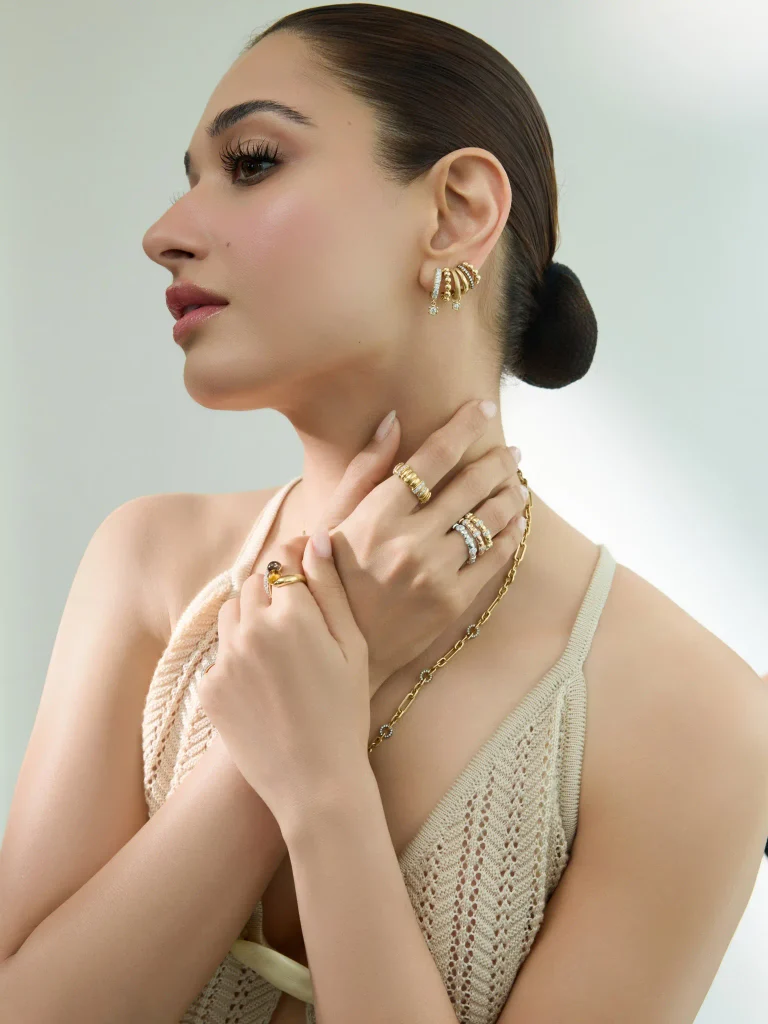 Sculptural Elegance: Tamannaah Bhatia Highlights the Tactile Beauty of TFJ’s #MoldedByTFJ Collection 13 745282854 17898352656508416 9001390400149225007 n 11zon Hunterfly Style Drop Claw Ear Climber: Jewellery That Follows the Ear