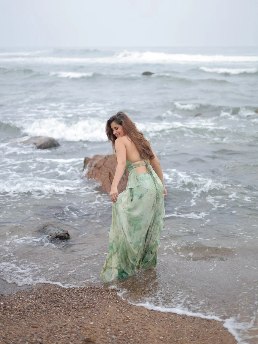 Rasha Thadani Brings Coastal Glamour to Vizag