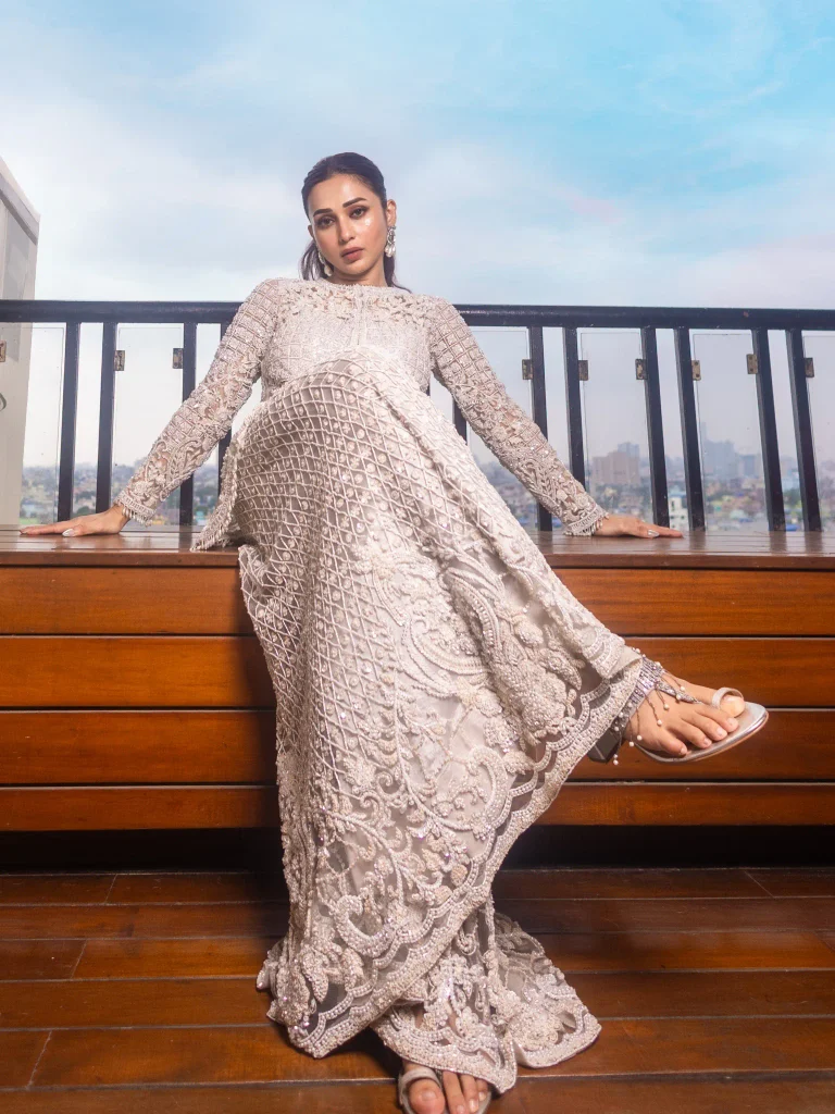 Mimi Chakraborty’s Ivory Sharara Look: How Monochrome Festive Fashion Gets a Modern Upgrade 25 778140194 18632119177038210 6292408592148660495 n 4 11zon Hunterfly Style Where to Wear an Ivory Sharara Ensemble