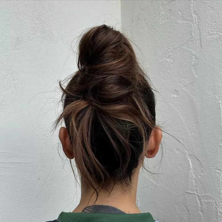 4. The Effortless Messy French Twist