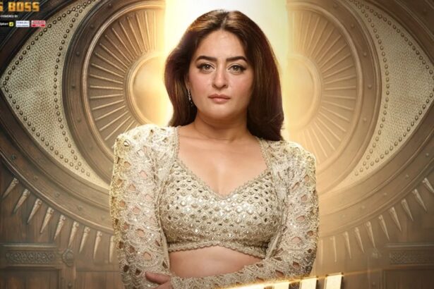Mahhi Vij during a conversation with contestants on Bigg Boss 20