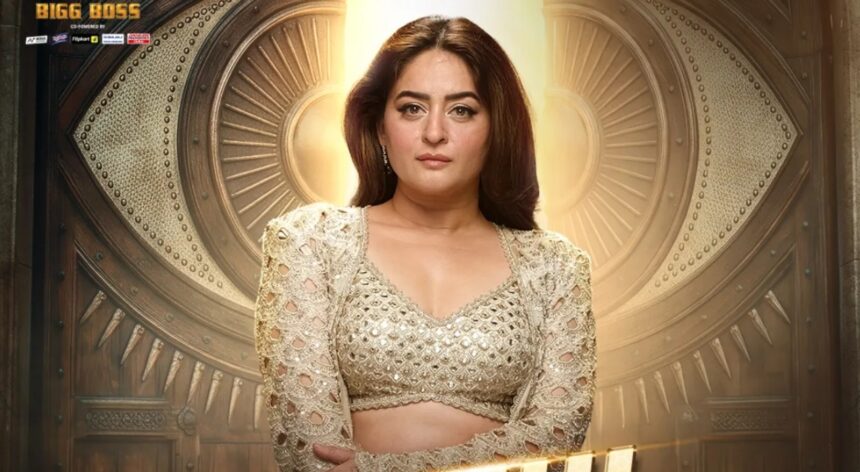 Mahhi Vij during a conversation with contestants on Bigg Boss 20