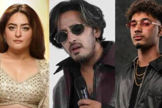 Mahhi Vij, Qazi Tauqeer and Bigg Boss 20 contestants during Episode 2