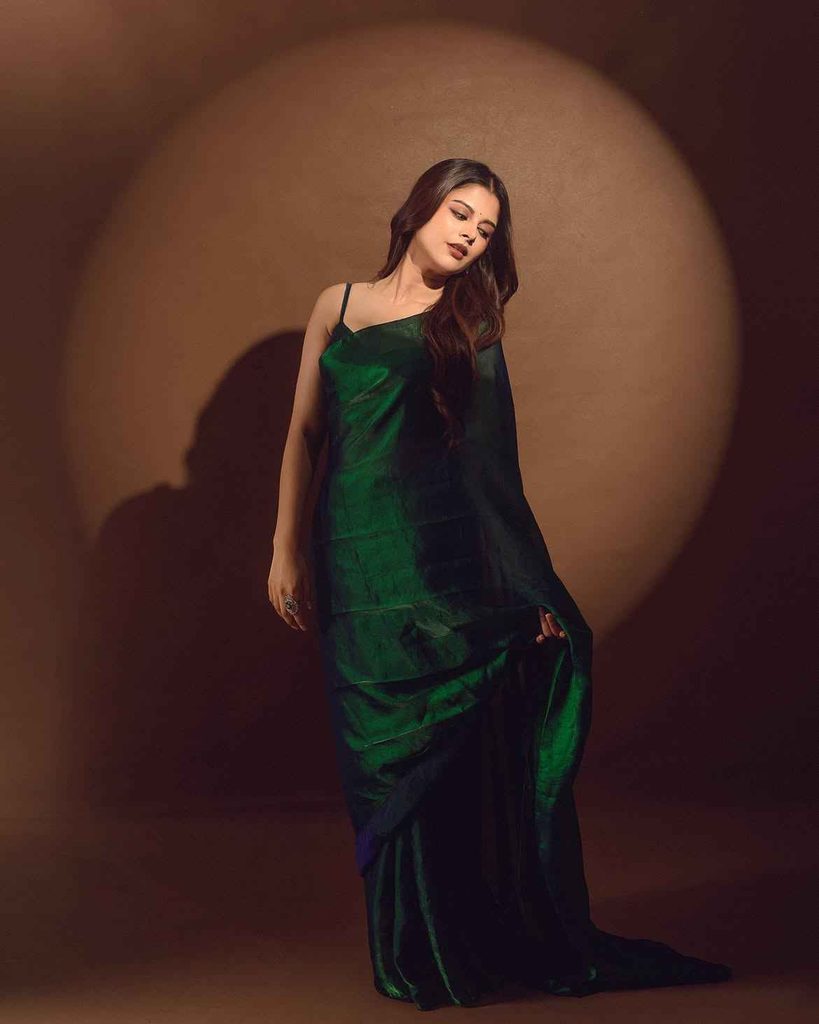 Why Sanjana AK's Saree Look Works