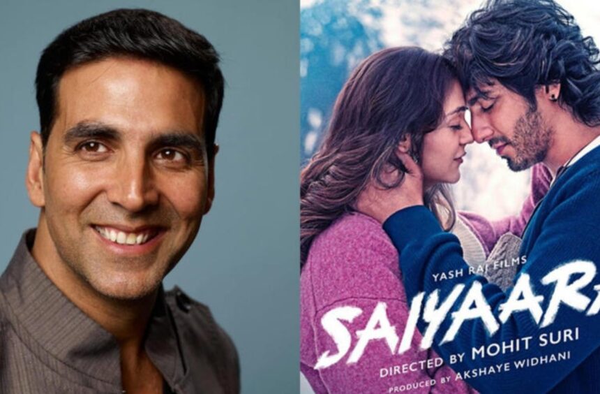 Hunterfly 2025 07 27 185335 Akshay Kumar praises newcomers Ahaan Panday and Aneet Padda for Saiyaara