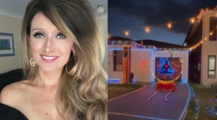 Hunterfly 025 10 25 111339 Social media users slammed an Australian woman who opposed Diwali decorations, calling them harmful to Western traditions.