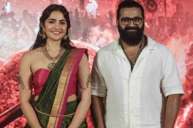 Rishab Shetty and Rukmini Vasanth in Kantara Chapter 1, now crossing ₹350 crore at the Indian box office