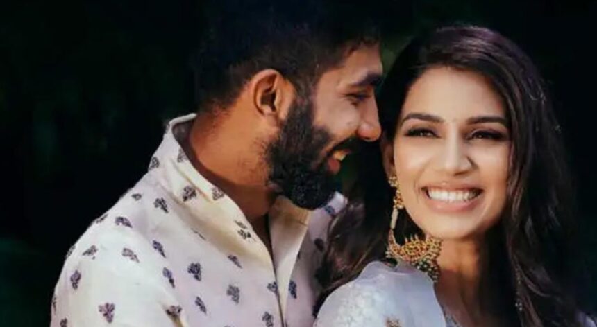 Jasprit Bumrah on Sanjana Ganesan