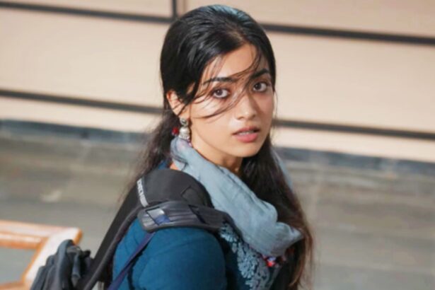 Hunterfly 025 11 11 153015 Rashmika Mandanna in The Girlfriend movie poster
