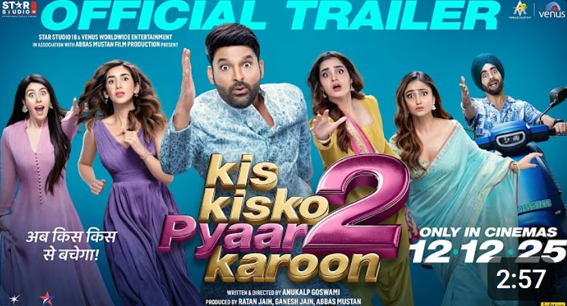 Kis Kisko Pyaar Karoon 2 official trailer still featuring emotional drama and romantic tension