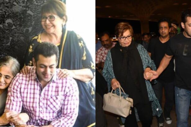 Hunterfly 1935 Salman Khan with Salim Khan and Helen