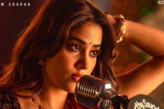 Janhvi Kapoor first look as Achiyyamma in Ram Charan starrer Peddi