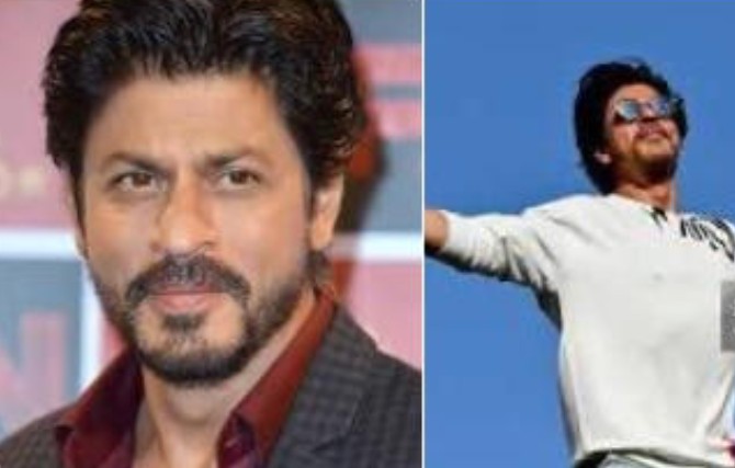 Hunterfly 2025 11 05 115803 Shah Rukh Khan smiling during his 60th birthday celebration in Mumbai
