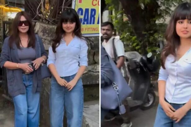 Hunterfly 2025 11 06 120143 Ariana Mukherjee poses outside salon sparking Selena Gomez comparisons