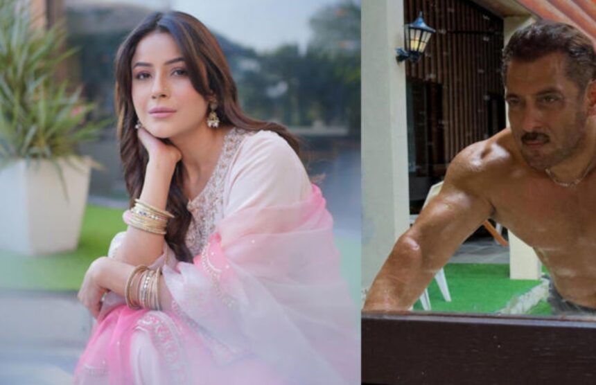 Salman Khan and Shehnaaz Gill at Panvel farmhouse during a casual weekend