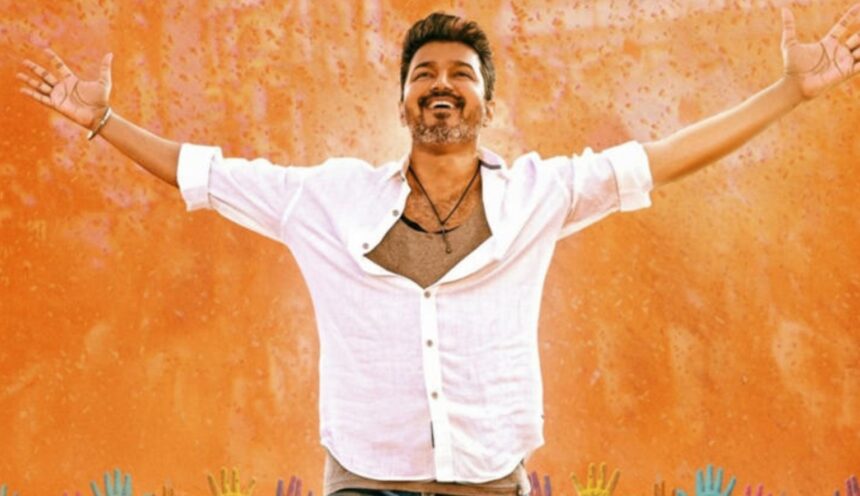 Thalapathy Vijay in Jana Nayagan promotional poster