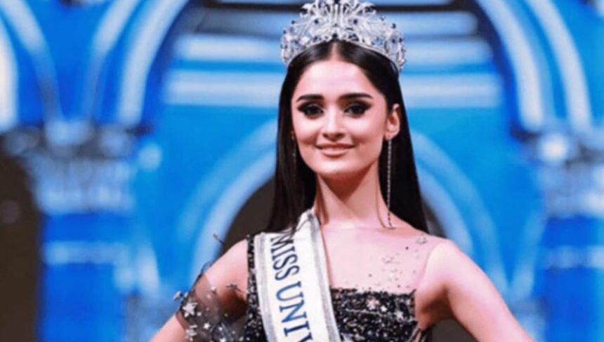 Manika Vishwakarma answering Miss Universe question