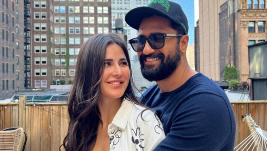 Hunterfly 5 11 14 152445 Vicky Kaushal and Katrina Kaif during a public appearance together