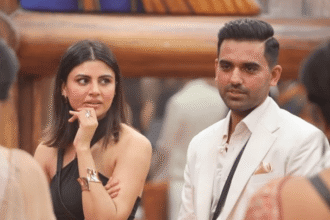 Hunterfly 5 11 26 091421 Deepak Chahar supporting sister Malti Chahar during Bigg Boss 19 family week