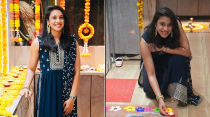 Smriti Mandhana’s Sangli home with trophy wall and elegant interiors