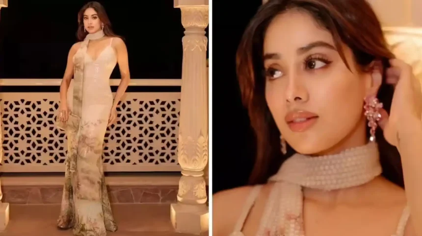 Hunterfly Janhvi Kapoor Stuns in Tropical Themed ₹3.09 Lakh Elie Saab Sequined Gown – See Pics 1 Hunterfly Janhvi Kapoor Stuns in Tropical Themed ₹3.09 Lakh Elie Saab Sequined Gown – See Pics 1