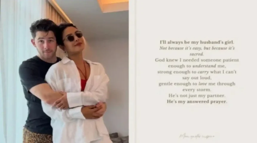 Hunterfly Priyanka Chopra Calls Nick Jonas Her ‘Answered Prayer Says Their Bond Is Sacred 1