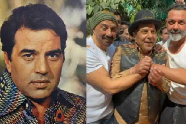 Dharmendra at his ancestral home in Ludhiana