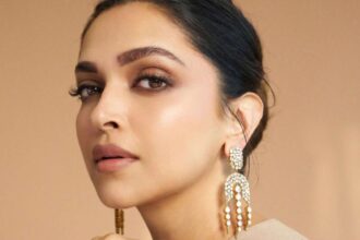 Bollywood actresses embracing the clean-girl makeup trend with natural glowing skin.