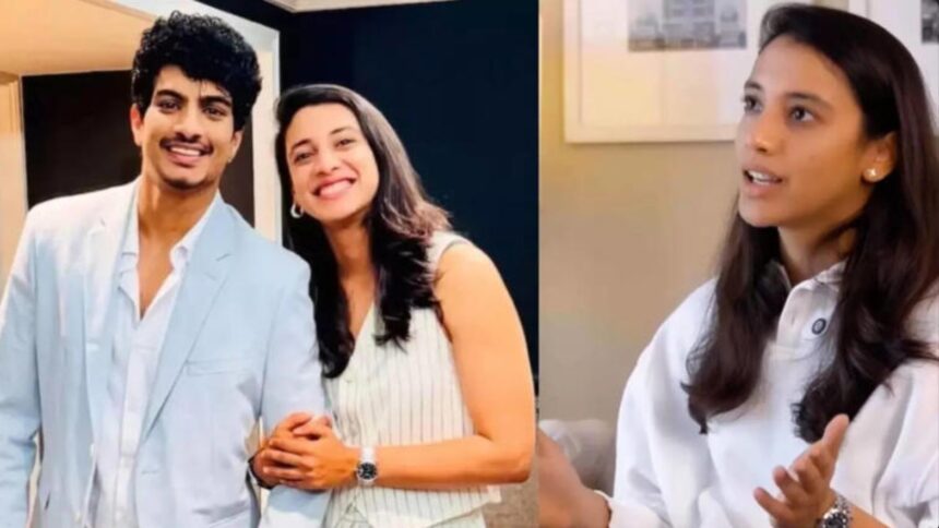Hunterfly 025 12 05 224440 Smriti Mandhana appears in new social media post without engagement ring after postponed wedding.