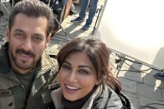 Hunterfly 025 12 06 162131 Salman Khan and Chitrangada Singh in Indian Army uniforms on Battle of Galwan set