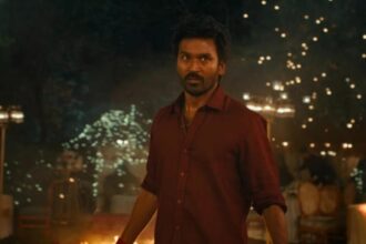 Dhanush and Kriti Sanon in Tere Ishk Mein