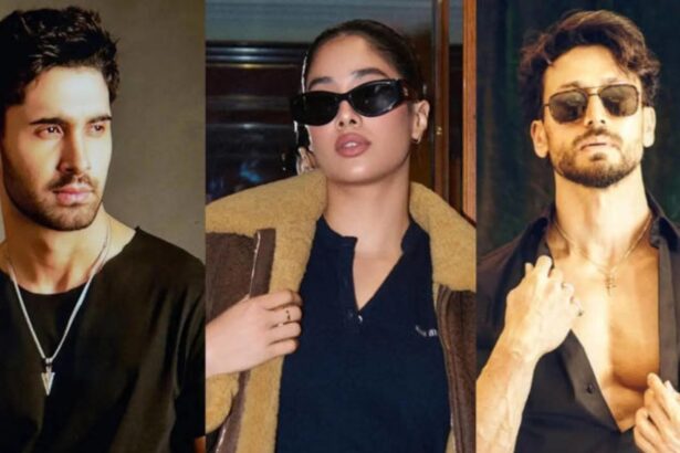 Hunterfly 2025 12 04 112712 Lakshya with Tiger Shroff and Janhvi Kapoor for Lag Jaa Gale