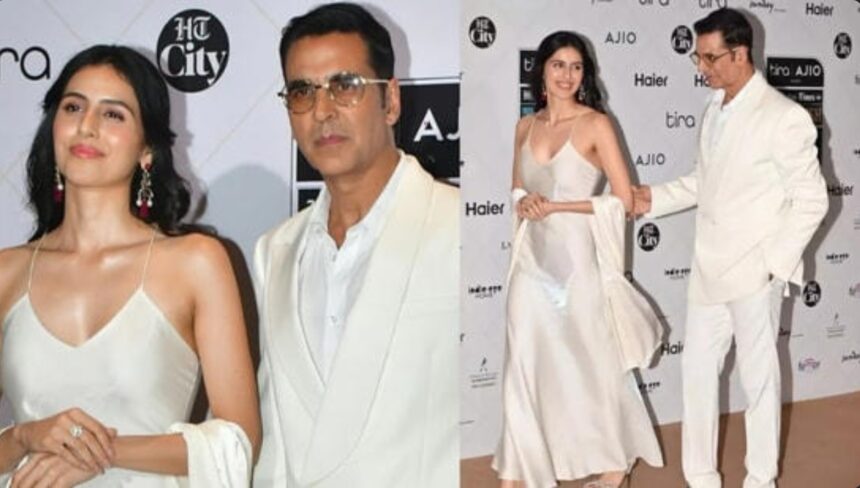 Akshay Kumar cheering niece Simar Bhatia’s Bollywood debut