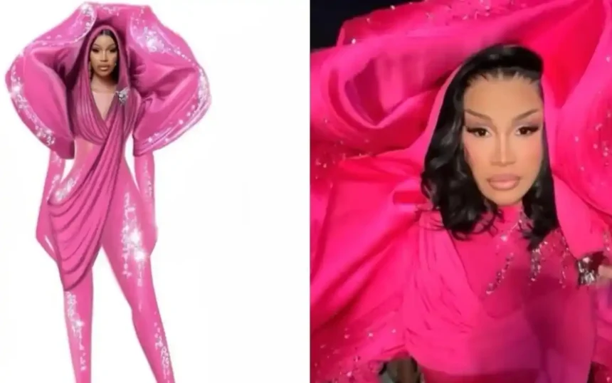 Hunterfly Cardi B Makes Saudi Arabia Debut at MDLBeast Soundstorm 2025 in Custom Gaurav Gupta Couture 11zon Hunterfly Cardi B Makes Saudi Arabia Debut at MDLBeast Soundstorm 2025 in Custom Gaurav Gupta Couture 11zon