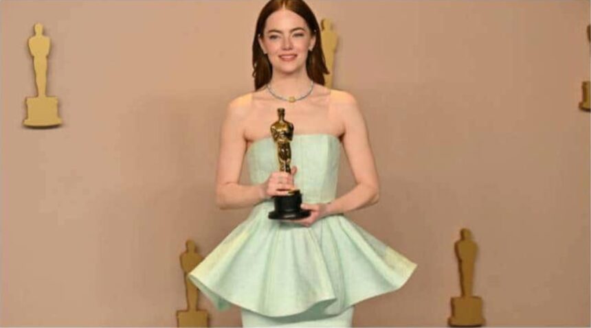 Emma Stone at the Academy Awards