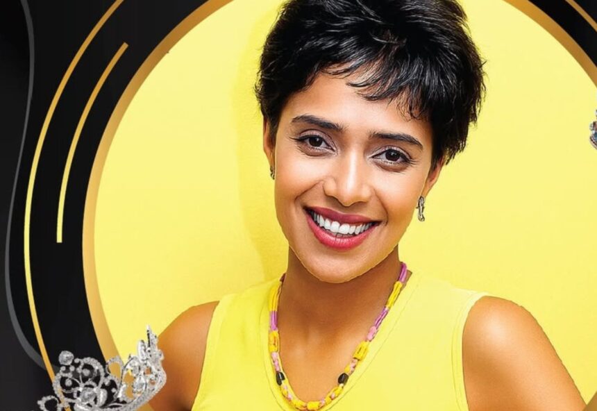 Ruby Bhatia during her early VJ days on Indian television