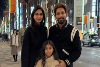 Hunterfly Allu Arjun and Sneha Reddy Enjoy a Cosy Family Holiday in Japan 11zon