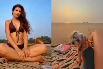 Hunterfly Fatima Sana Shaikh Rings in 2026 with Sunsets Sea and Her Furry Companion 11zon Hunterfly Fatima Sana Shaikh Rings in 2026 with Sunsets Sea and Her Furry Companion 11zon