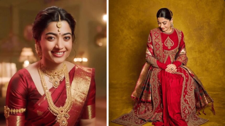 Hunterfly 02 26 213444 Rashmika Mandanna bridal looks from films
