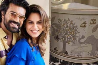 Ram Charan and Upasana Kamineni Konidela gift hampers for fans and media