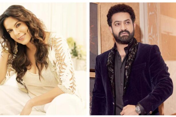 Jr NTR and Pooja Bedi on the sets of Shakti – a story of respect and professional values