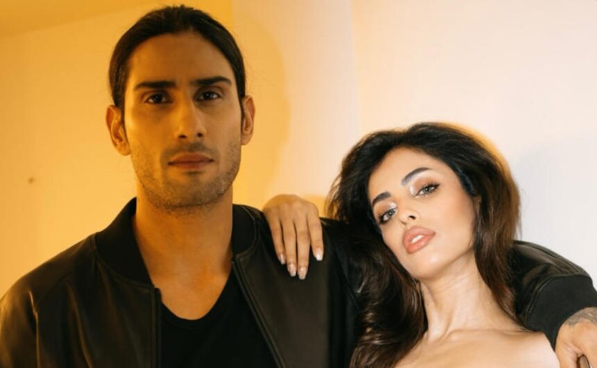 Prateik Smita Patil and Priya Banerjee during an interview