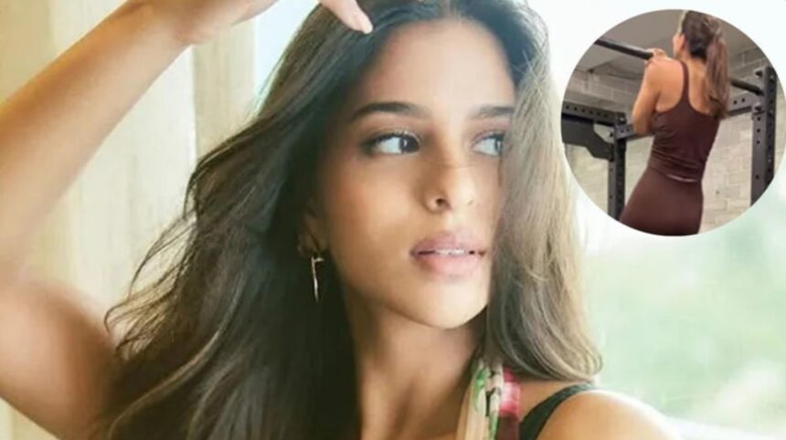 Suhana Khan Gym Workout Instagram