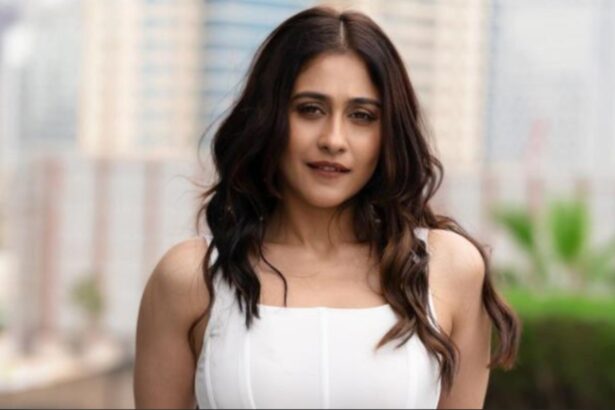 Regina Cassandra in an intense look