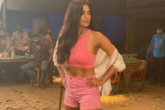 Hunterfly 026 02 11 193215 Malavika Mohanan fight scene from The Raja Saab with body double reveal