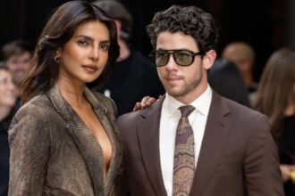Priyanka Chopra and Nick Jonas at a public event